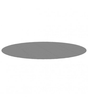 vidaXL Pool Ground Cloth Light Grey Ø428 cm Polyester Geotextile — Size: Ø 428 cm