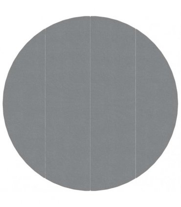 vidaXL Pool Ground Cloth Light Grey Ø428 cm Polyester Geotextile — Size: Ø 428 cm