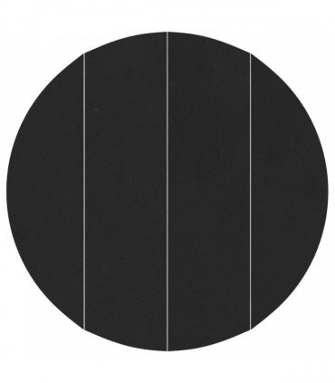 vidaXL Pool Ground Sheet Folding Black Ø 458 cm Non-woven Fabric — V0672037960