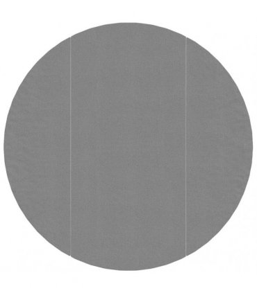 vidaXL Pool Ground Cloth Light Grey Ø306 cm Polyester Geotextile — Size: Ø 306 cm