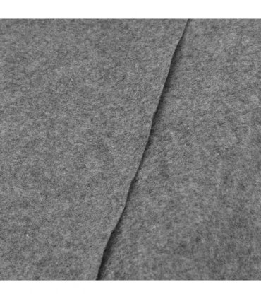 vidaXL Pool Ground Sheet Ø 396 cm Non-woven Fabric light grey