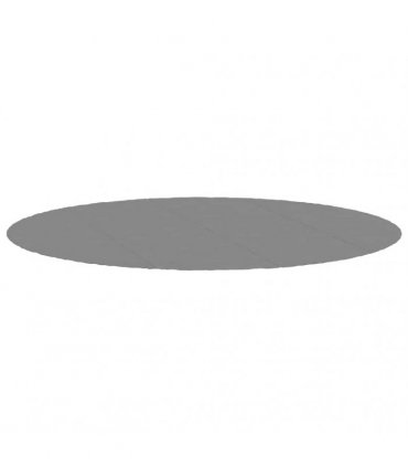 vidaXL Pool Ground Cloth Light Grey Ø500 cm Polyester Geotextile — Size: Ø 500 cm