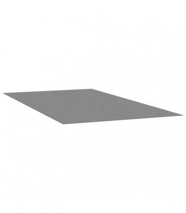 vidaXL Pool Ground Cloth Light Grey 420x220 cm Polyester Geotextile — Size: 420 x 220 cm
