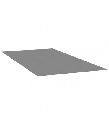 vidaXL Pool Ground Cloth Light Grey 640x321 cm Polyester Geotextile — Size: 640 x 321 cm