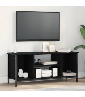 vidaXL TV Cabinet Black Oak 102 x 35 x 45 cm Engineered Wood — V0672038059