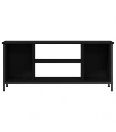 vidaXL TV Cabinet Black Oak 102 x 35 x 45 cm Engineered Wood — V0672038059