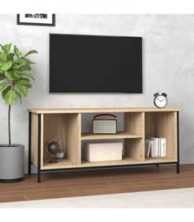 vidaXL TV Cabinet Sonoma Oak 102x35x45 cm Engineered Wood — V0672038060