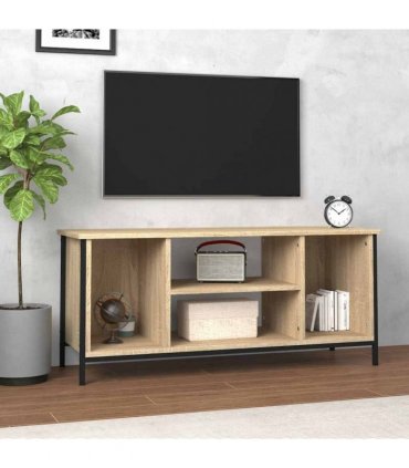vidaXL TV Cabinet Sonoma Oak 102x35x45 cm Engineered Wood — V0672038060