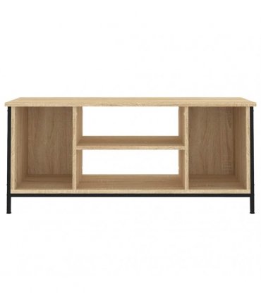 vidaXL TV Cabinet Sonoma Oak 102x35x45 cm Engineered Wood — V0672038060