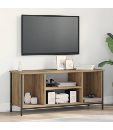 vidaXL TV Cabinet Artisan Oak 102 x 35 x 45 cm Engineered Wood — V0672038064