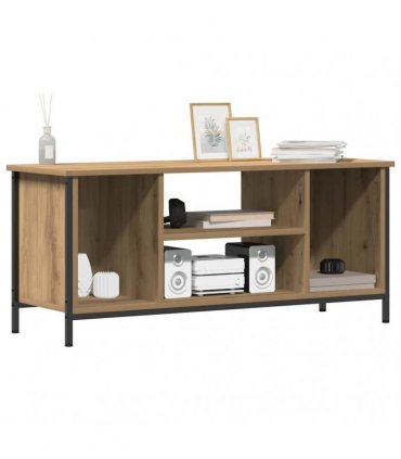 vidaXL TV Cabinet Artisan Oak 102 x 35 x 45 cm Engineered Wood — V0672038064