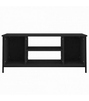 vidaXL TV Cabinet Black 102x35x45 cm Engineered Wood