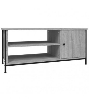 vidaXL TV Cabinet Grey Sonoma 100x40x45 cm Engineered Wood