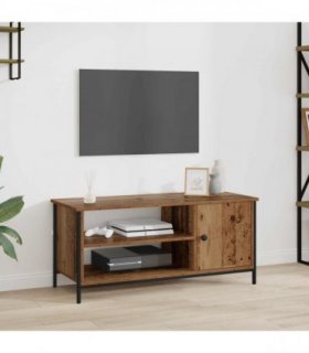 vidaXL TV Cabinet Old Wood 100 x 40 x 45 cm Engineered Wood