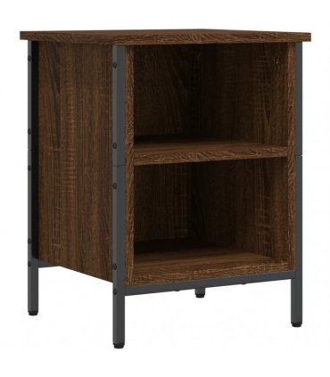 vidaXL Shoe Cabinet Brown Oak 38x35x50 cm Engineered Wood — Size: 38 x 35 x 50 cm