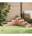 vidaXL Garden Planter 4-Tier 106x104.5x36 cm Solid Wood Douglas — Colour: natural douglas, Size: 106 x 104.5 x 36 cm