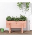 vidaXL Garden Planter 62x30x38 cm Solid Wood Douglas — Colour: natural douglas, Size: 62 x 30 x 38 cm