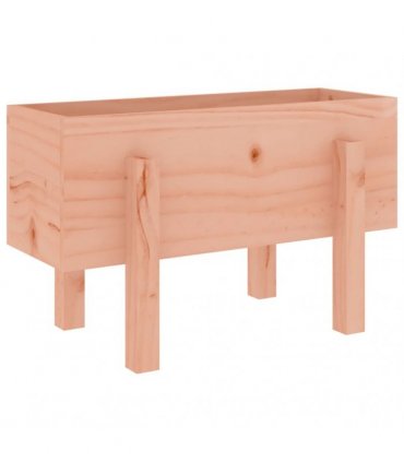 vidaXL Garden Planter 62x30x38 cm Solid Wood Douglas — Colour: natural douglas, Size: 62 x 30 x 38 cm