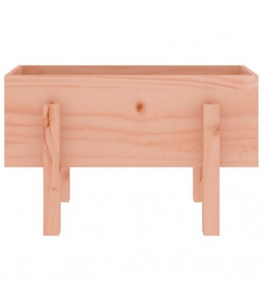 vidaXL Garden Planter 62x30x38 cm Solid Wood Douglas — Colour: natural douglas, Size: 62 x 30 x 38 cm