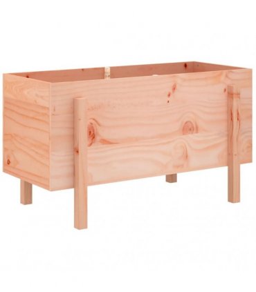 vidaXL Garden Raised Bed 101x50x57 cm Solid Wood Douglas — Colour: natural douglas, Size: 101 x 50 x 57 cm