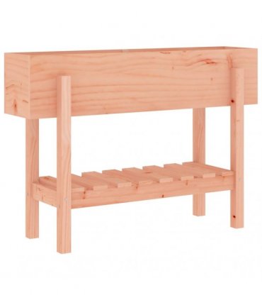 vidaXL Garden Raised Bed 101x30x69 cm Solid Wood Douglas — Colour: natural douglas, Size: 101 x 30 x 69 cm