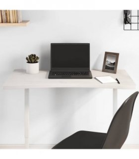 vidaXL Desk Top White 80x40x2.5 cm Solid Wood Pine — Size: 80 x 40 x 2.5 cm