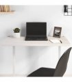 vidaXL Desk Top White 80x40x2.5 cm Solid Wood Pine — Size: 80 x 40 x 2.5 cm — V0672038696