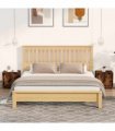 vidaXL Bedside Cabinets 2 pcs Smoked Oak 44x35x45 cm Engineered Wood