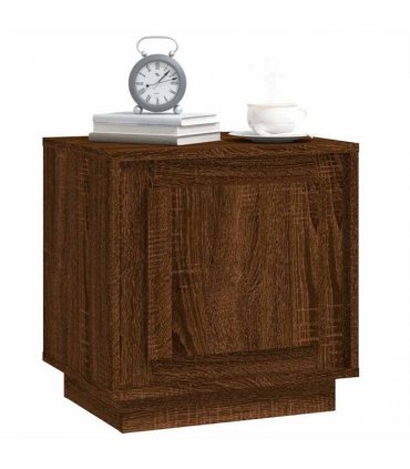 vidaXL Bedside Cabinets 2 pcs Brown Oak 44x35x45 cm Engineered Wood