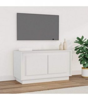 vidaXL TV Cabinet White 80x35x45 cm Engineered Wood