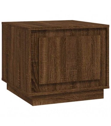 vidaXL Coffee Table Brown Oak 51x50x44 cm Engineered Wood