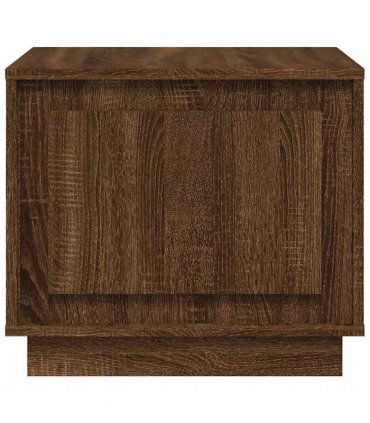 vidaXL Coffee Table Brown Oak 51x50x44 cm Engineered Wood