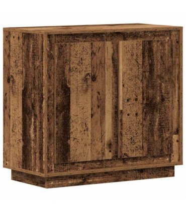 vidaXL Sideboard Old Wood 80 x 40 x 75 cm Engineered Wood — V0672038915