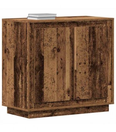 vidaXL Sideboard Old Wood 80 x 40 x 75 cm Engineered Wood — V0672038915