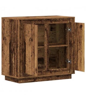 vidaXL Sideboard Old Wood 80 x 40 x 75 cm Engineered Wood — V0672038915