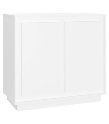 vidaXL Sideboard White 80x34x75 cm Engineered Wood