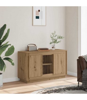 vidaXL Sideboard Artisan Oak 102x35x60 cm Engineered Wood