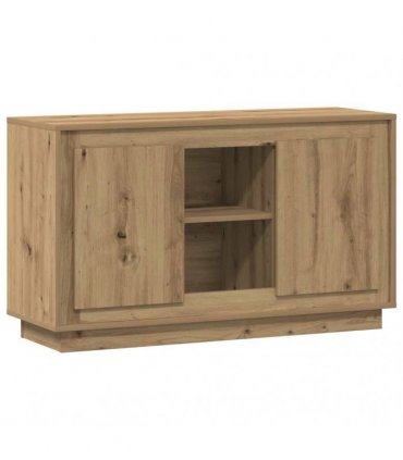 vidaXL Sideboard Artisan Oak 102x35x60 cm Engineered Wood