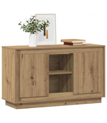 vidaXL Sideboard Artisan Oak 102x35x60 cm Engineered Wood