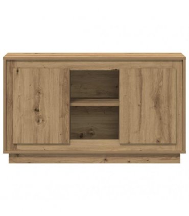 vidaXL Sideboard Artisan Oak 102x35x60 cm Engineered Wood