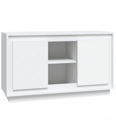 vidaXL Sideboard White 102x35x60 cm Engineered Wood