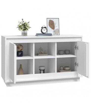vidaXL Sideboard White 102x35x60 cm Engineered Wood