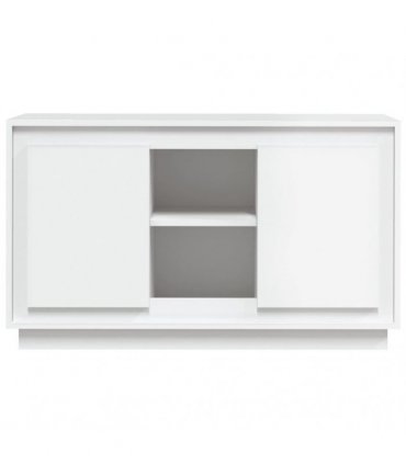 vidaXL Sideboard White 102x35x60 cm Engineered Wood