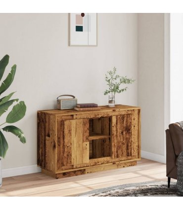 vidaXL Sideboard Old Wood 102x35x60 cm Engineered Wood
