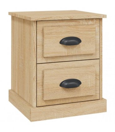 vidaXL Bedside Cabinet Sonoma Oak 39x39x47.5 cm Engineered Wood
