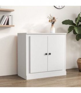 vidaXL Sideboard White 70x35.5x67.5 cm Engineered Wood