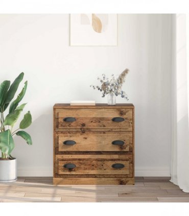 vidaXL Sideboard Old Wood 70 x 35.5 x 67.5 cm Engineered Wood
