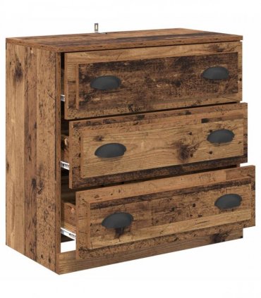 vidaXL Sideboard Old Wood 70 x 35.5 x 67.5 cm Engineered Wood