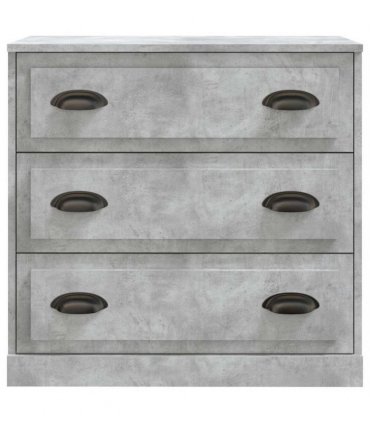 vidaXL Sideboard | Concrete Grey | Engineered wood | 70 cm x 35.5 cm x 67.5 cm