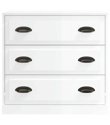 vidaXL Sideboard | High gloss white | Engineered wood | Small | Sideboard